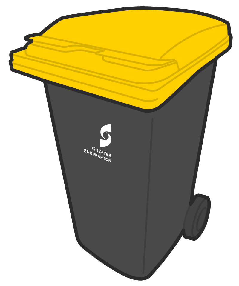 Yellow Lid Bin (Recycle) - Greater Shepparton City Council
