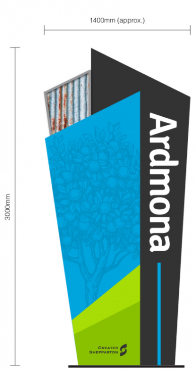 Design B (Vertical with reclaimed iron)