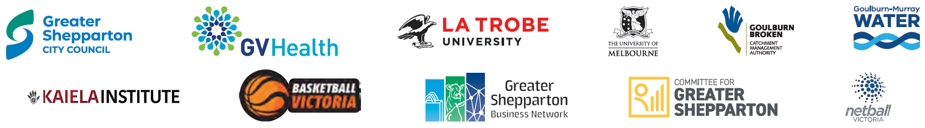 Logos of the partners of the Greater Shepparton 2026 advocacy initiative.