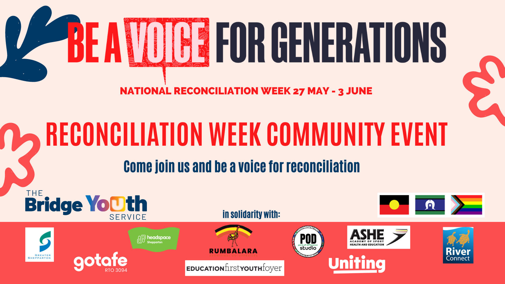 Postponed Reconciliation Week Community Event Greater Shepparton