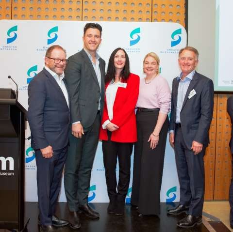 Greater Shepparton City Councillors, Deputy Mayor, Cr Anthony Brophy, Mayor, Cr Shane Sali, Cr Fern Summer, Cr Sam Spinks and Cr Geoff Akers. 