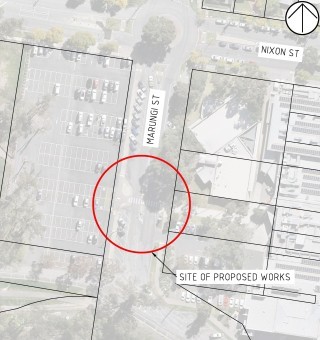 Marungi Street Flashing Lights Location Plan