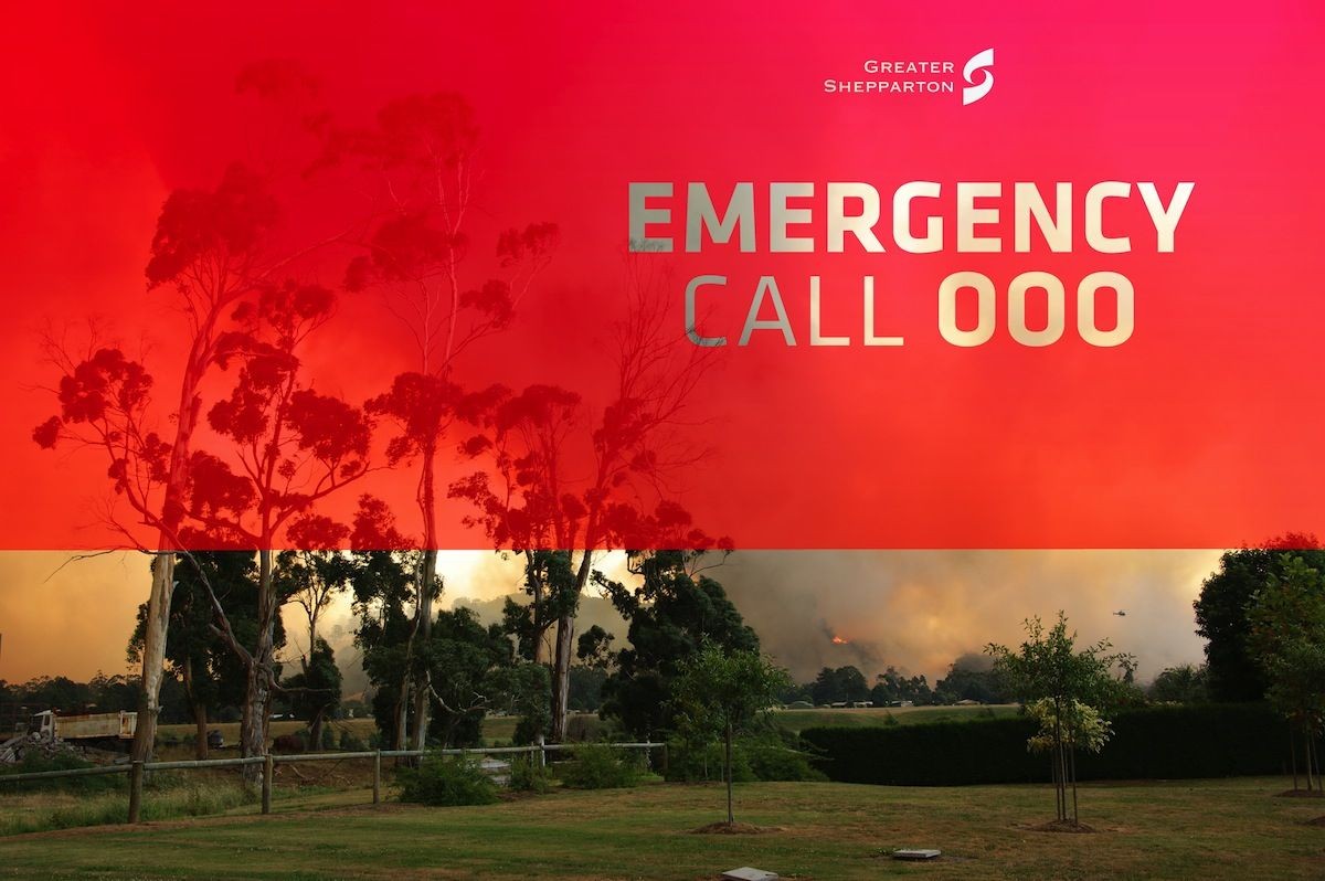 In an emergency, call "000".