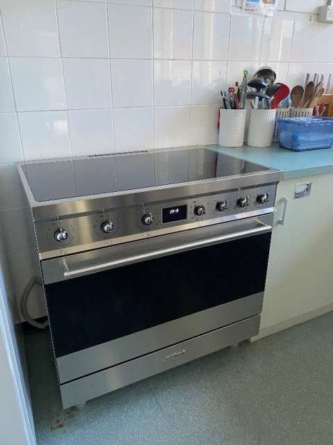 New induction cooktop and electric oven at Tatura Community House