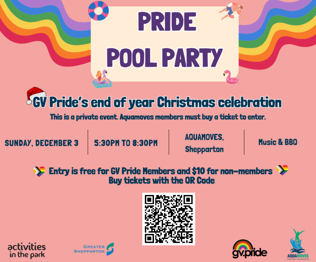 Cover image for event - Pride Pool Party - Aquamoves 