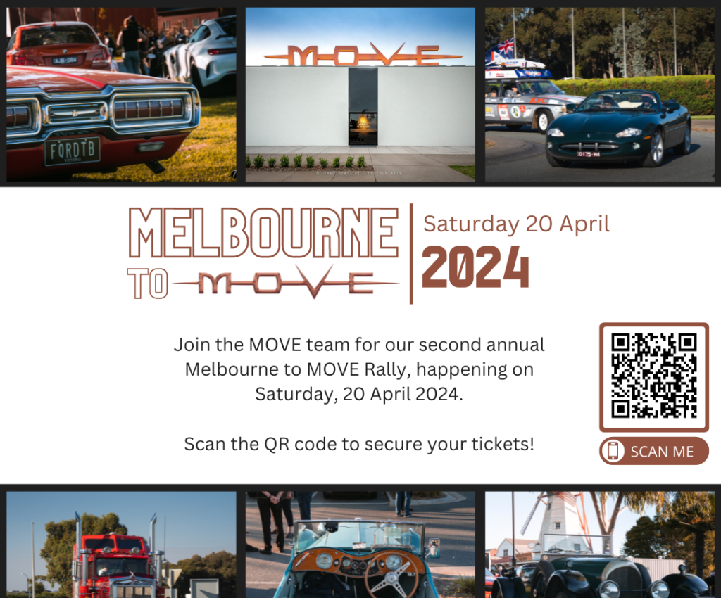 Cover image for event - Melbourne to MOVE Rally & Finish Line Festival