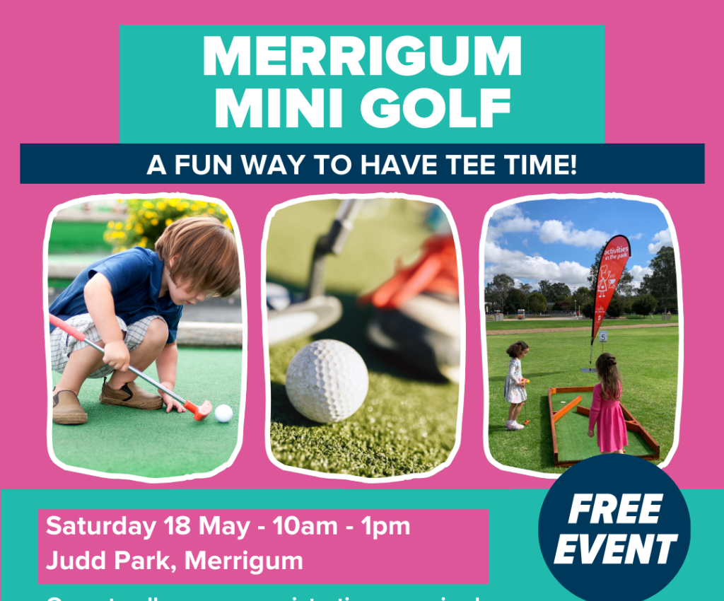 Cover image for event - Mini Golf in Merrigum! 
