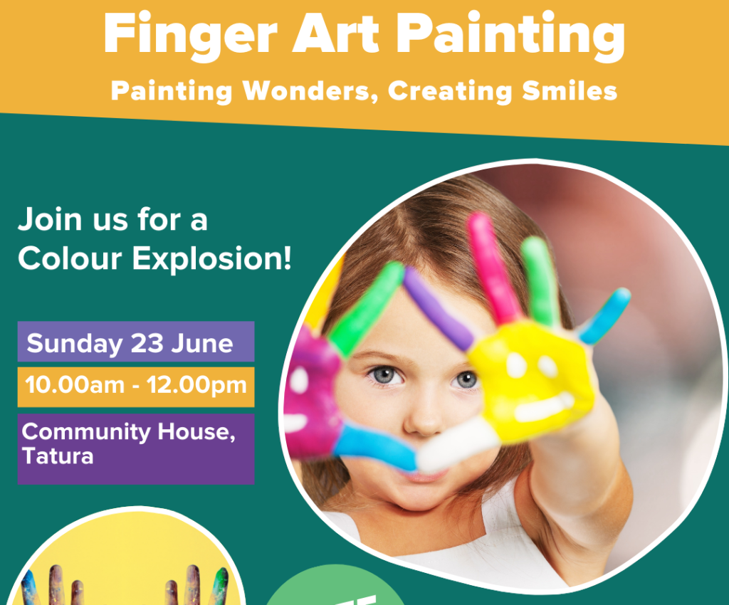Cover image for event - Finger Painting...let's make some ART!