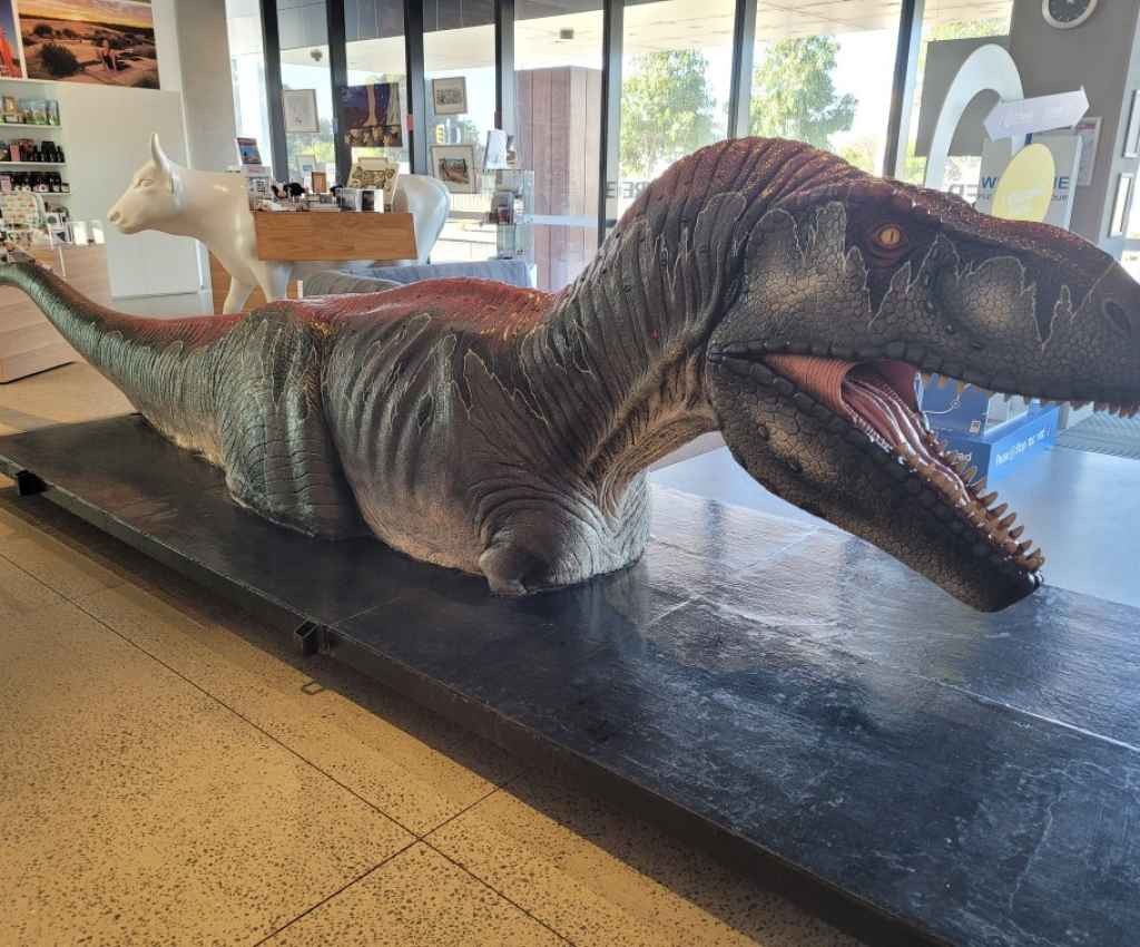 Cover image for event - T-Rex Dinosaur at Greater Shepparton Visitor Centre