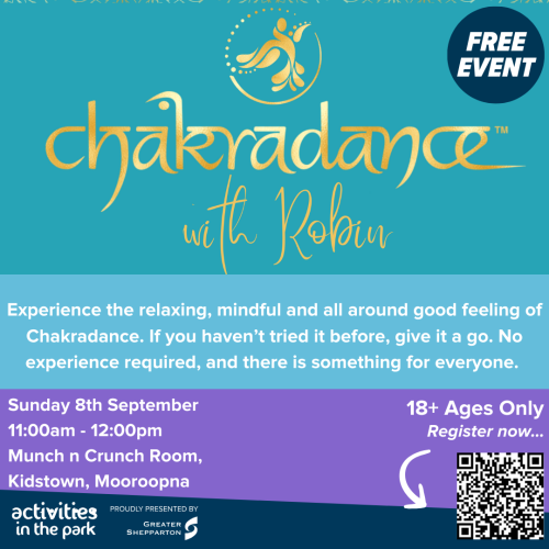 Cover image for event - Chakra Dance with Robin