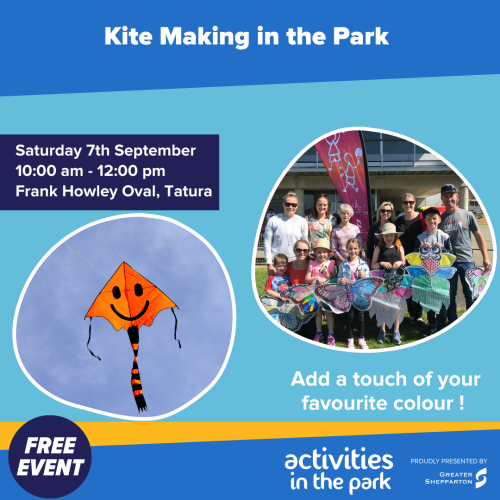 Cover image for event - Kite Making in the Park