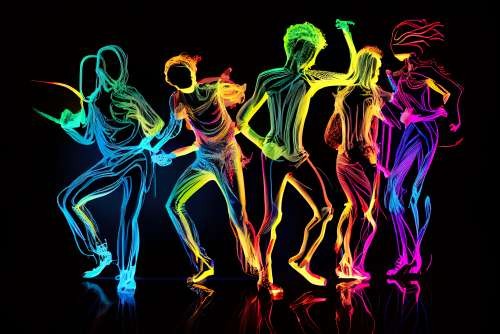 Cover image for event - Aquamoves Glow Stick Dance Party