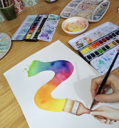 Cover image for event - Water Colours Art Workshop