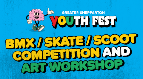 Cover image for event - BMX/Skate/Scoot Competition and Art Workshop