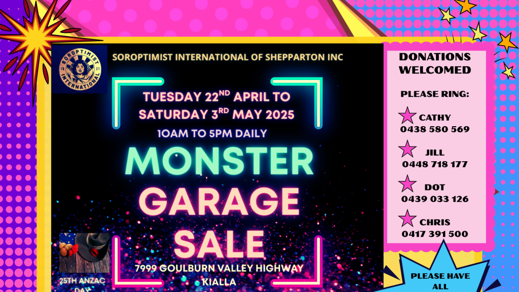 Cover image for event - Giant Charity Garage Sale - Pop Up Shop