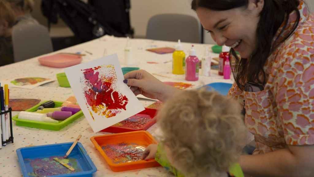 Cover image for event - Toddler sensory play at SAM: SAM Toddler