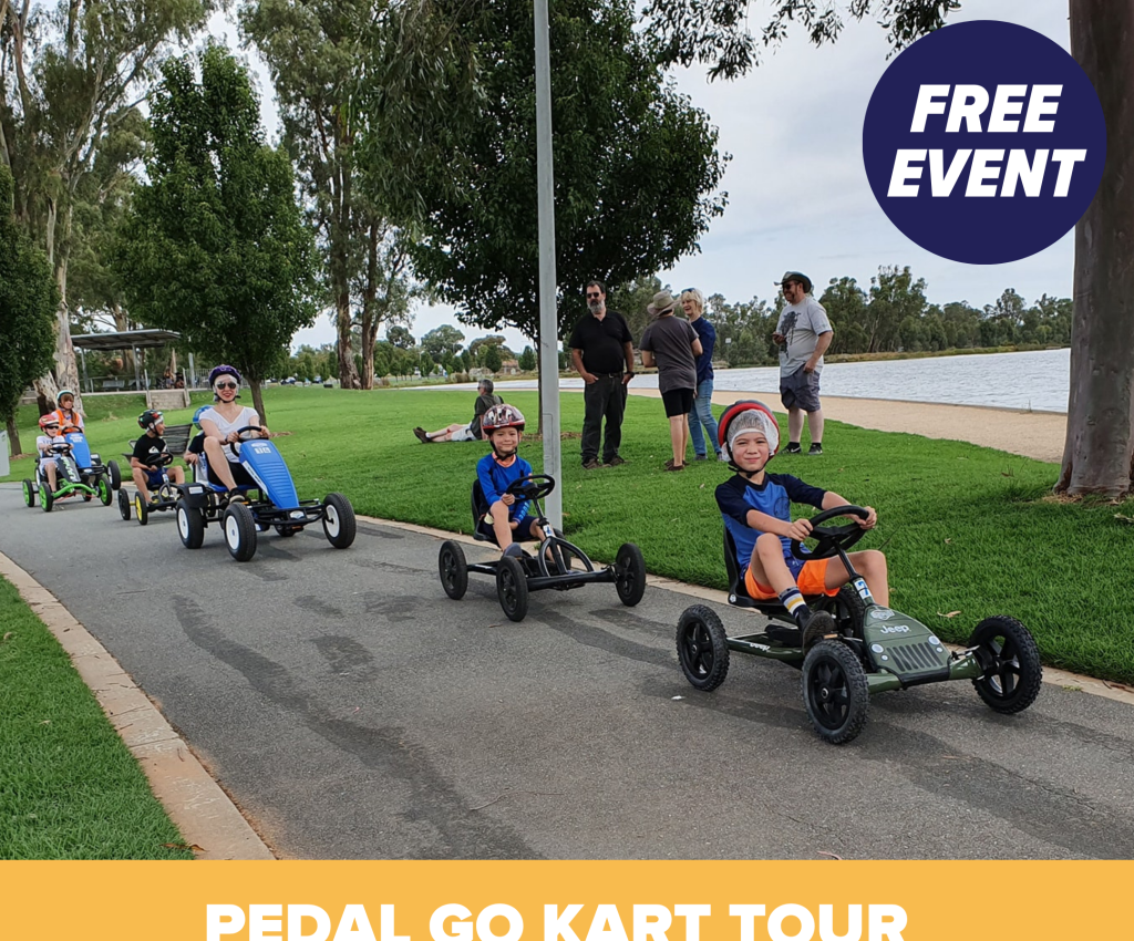 Cover image for event - Pedal Go Kart Tour 