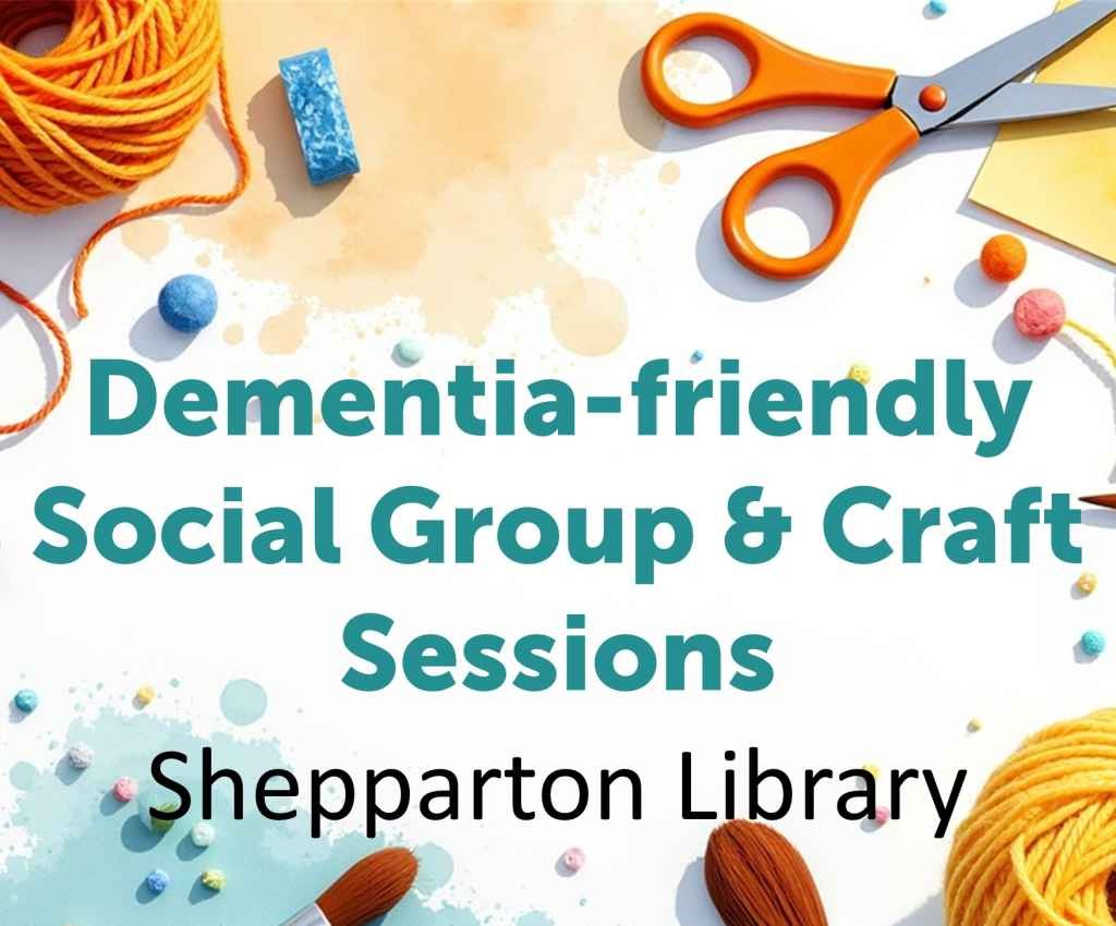 Cover image for event - Dementia Friendly Social Support Group & Craft at Shepparton Library