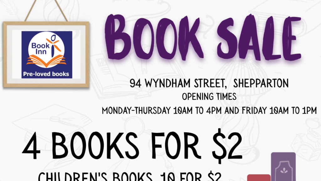 Cover image for event - The Book Inn Book Sale