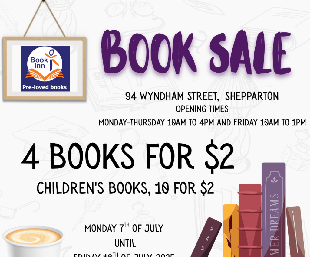 Cover image for event - The Book Inn Book Sale
