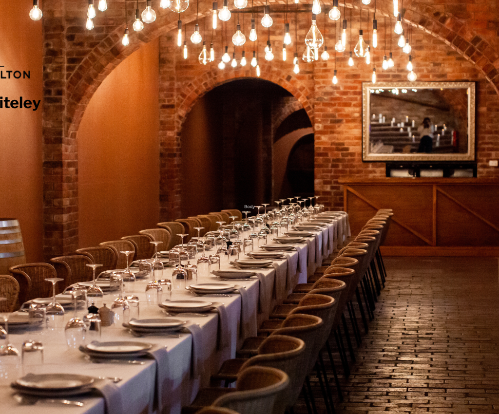 Cover image for event - Art and fine dining: SAM x Mitchelton Estate present an evening with Whiteley.
