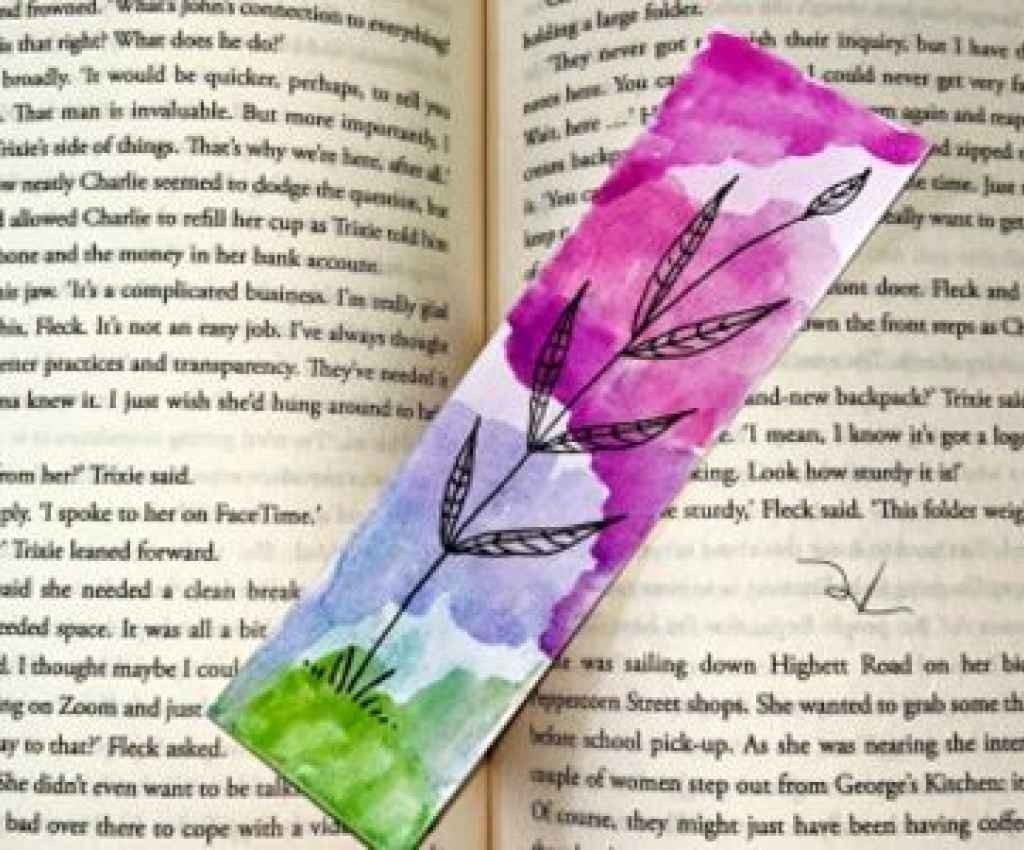 Cover image for event - CrAfter Dark at Shepparton Library - Watercolour Bookmarks
