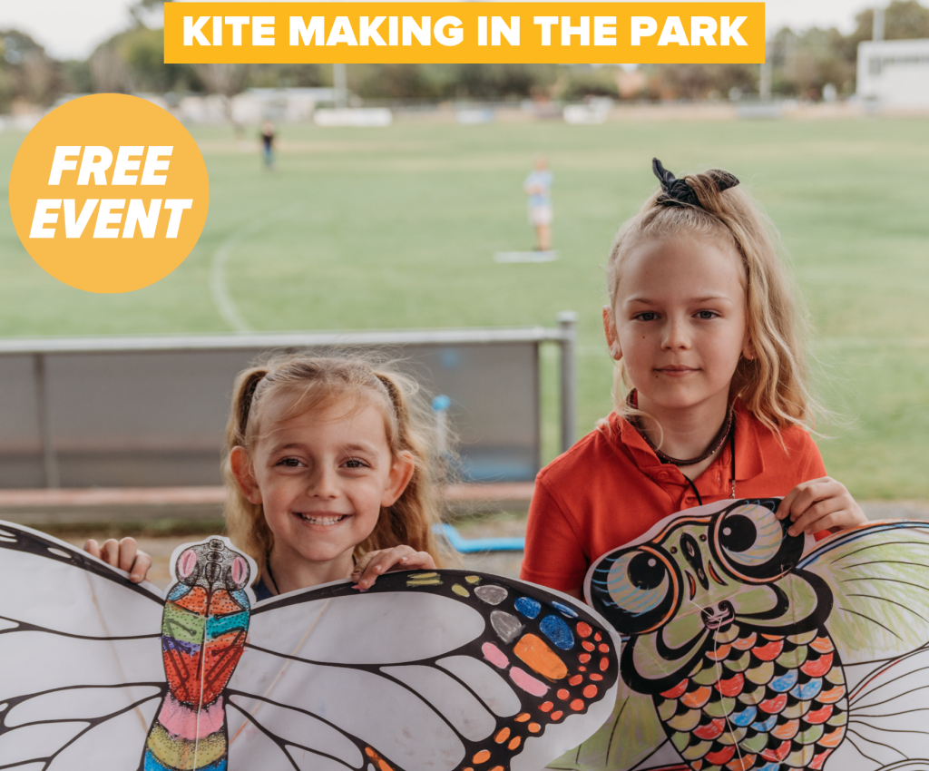 Cover image for event - Kite Making in the Park