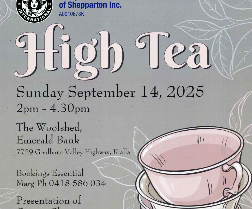 Cover image for event - High Tea at the Woolshed