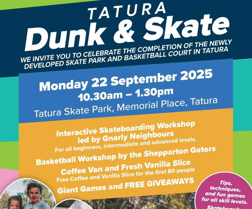 Cover image for event - Tatura - Dunk & Skate