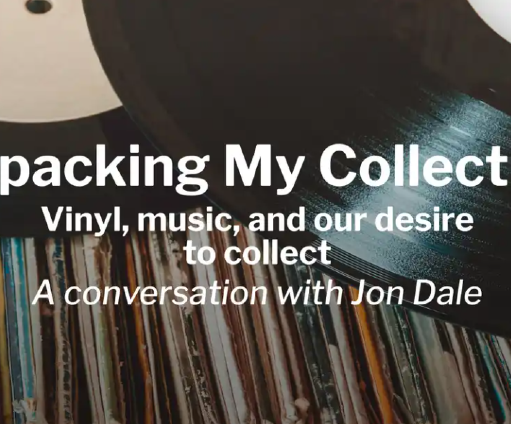 Cover image for event - Vinyl, music, and our desire to collect with Jon Dale at SAM