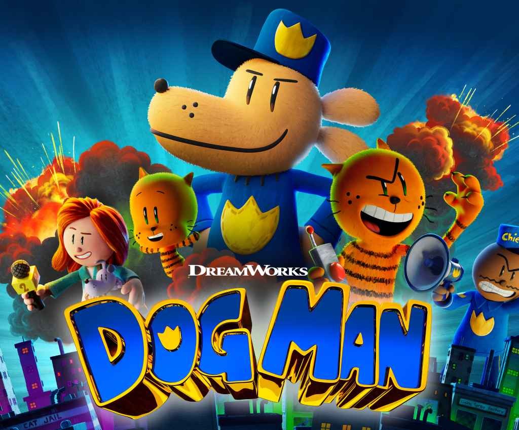 Cover image for event - School Holiday Movie Afternoon at Shepparton Library - Dog Man (G)