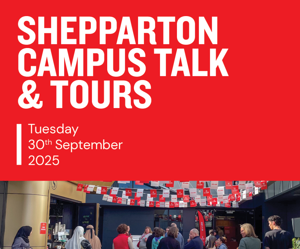 Cover image for event - La Trobe Shepparton Talk and Tours