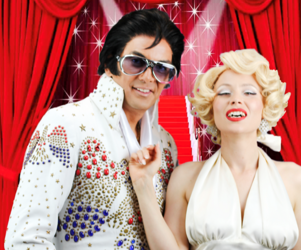 Cover image for event - Greater Shepparton City Council with Victorian Seniors Festival presents 2025 Seniors Festival Concert - Elvis & Marilyn Tribute Show -- with a Cultural Spectacular as well