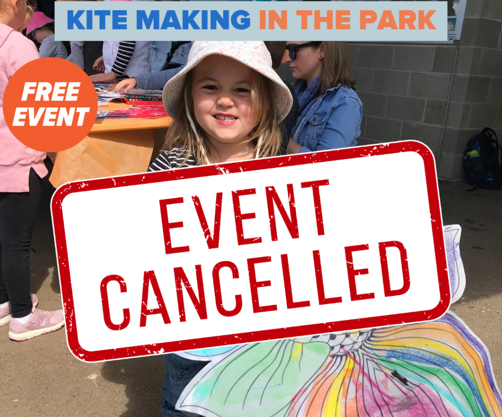 Cover image for event - Cancelled - Kite Making in the Park
