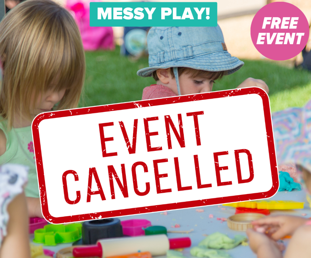 Cover image for event - Cancelled - Messy Play