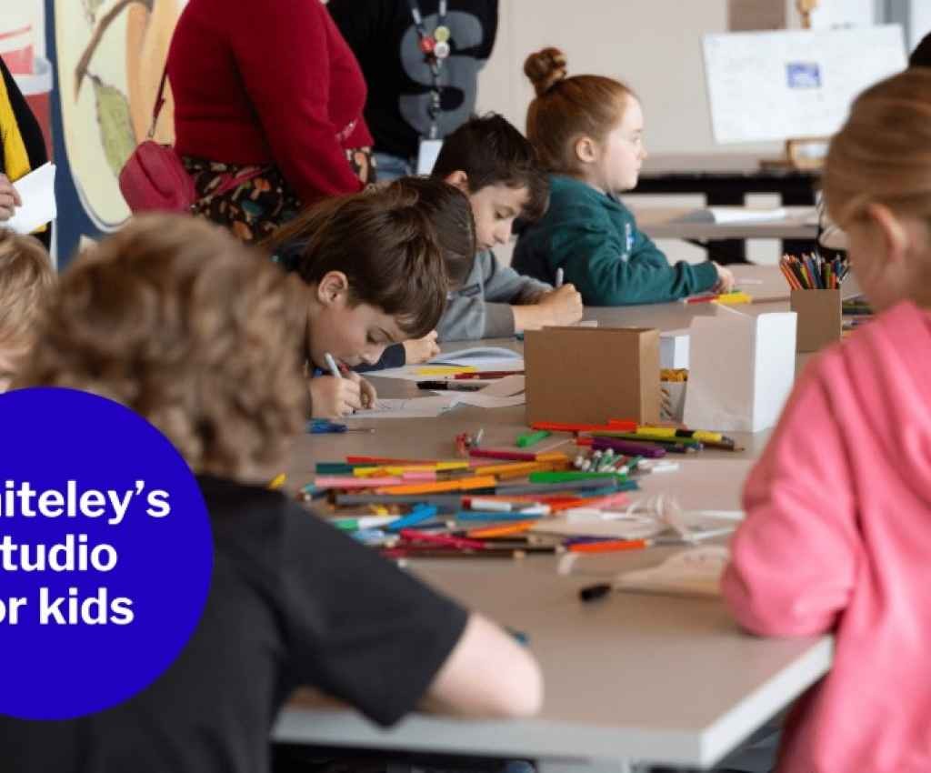 Cover image for event - Kids art program: Whiteley’s Studio for Kids!