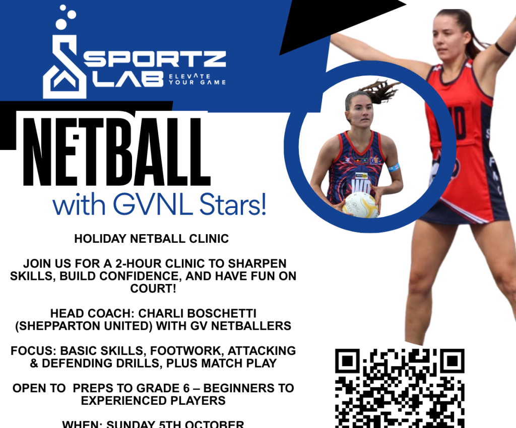 Cover image for event - Sportz Lab Netball with the GV Stars