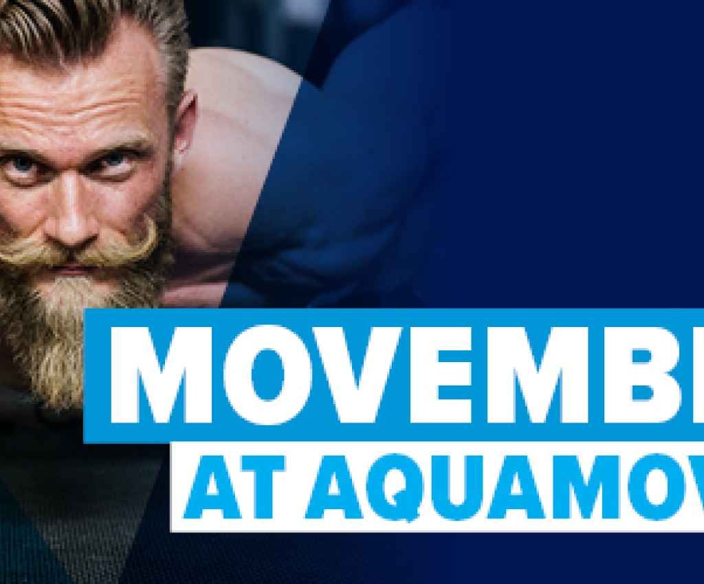 Cover image for event - Movember: Join the Aquamoves team!