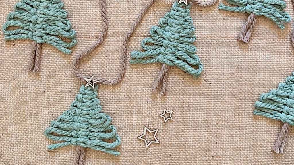 Cover image for event - Craft & Coffee at Shepparton Library - Macrame Christmas Ornament