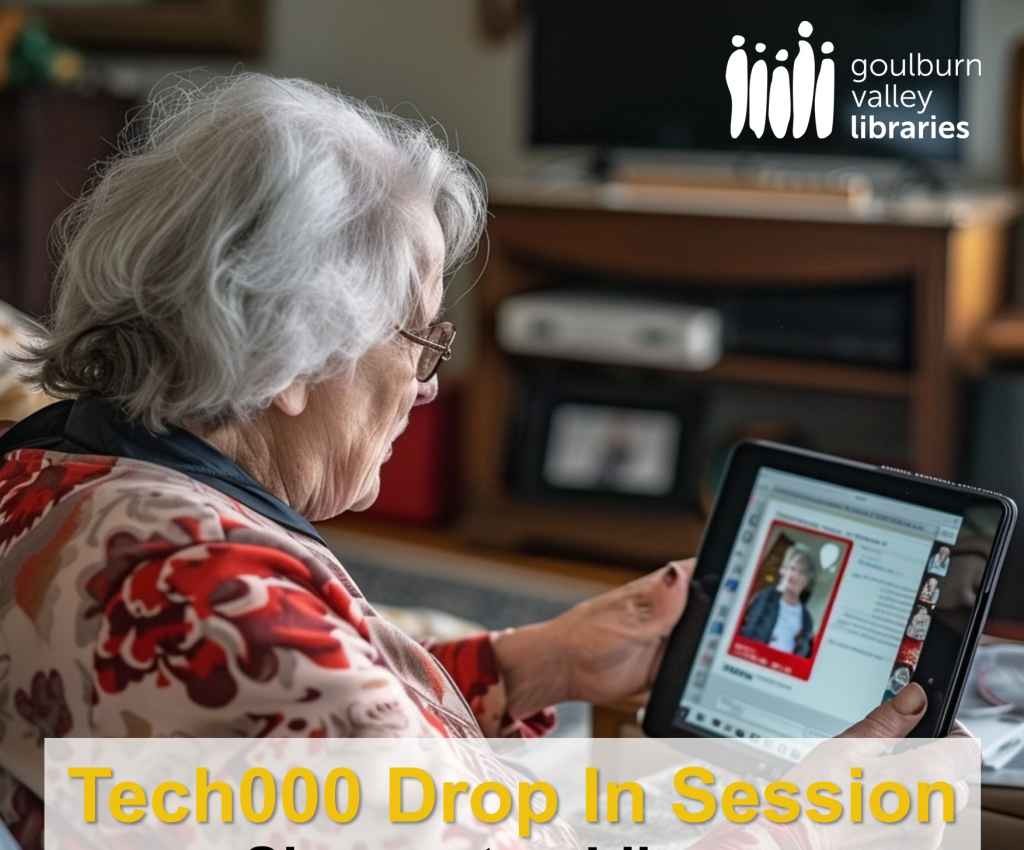 Cover image for event - Tech 000 Drop In Session - Tech Help at Shepparton Library