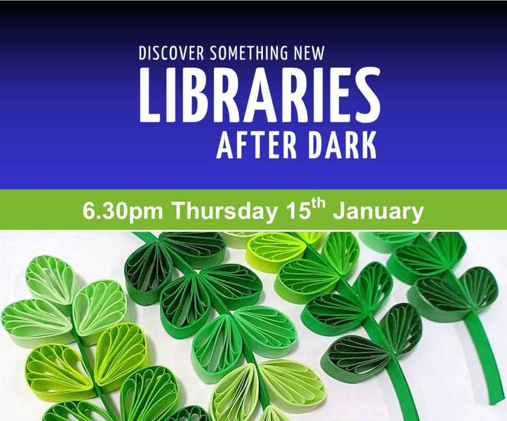 Cover image for event - CrAfter Dark at Shepparton Library - Quilled Plantscape