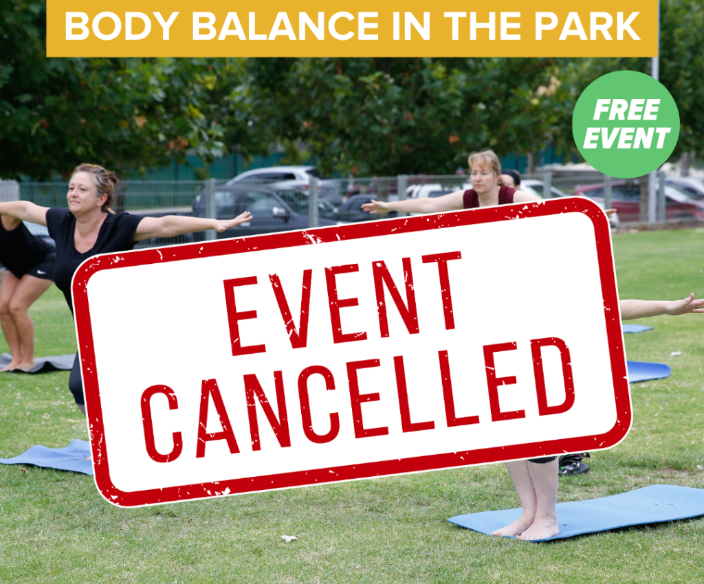 Cover image for event - CANCELLED - Body Balance in the Park 