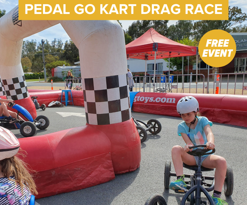 Cover image for event - Pedal Go Kart Drag Race