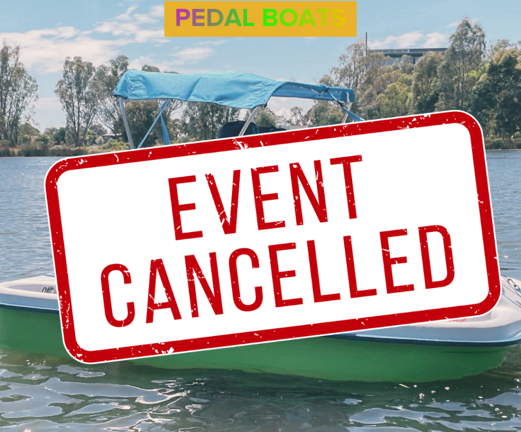 Cover image for event - CANCELLED - Pedal Boats