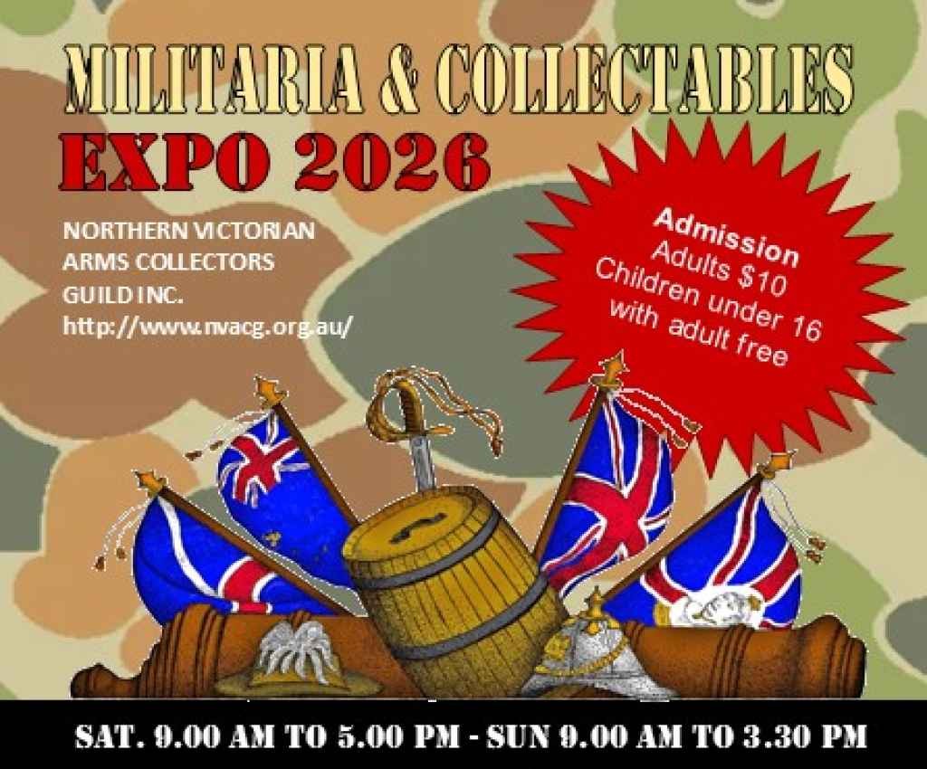 Cover image for event - Militaria & Collectables Expo 2026