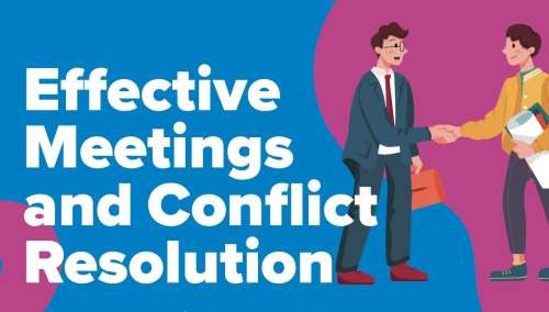 Cover image for event - Workshop: Effective Meetings and Conflict Resolution