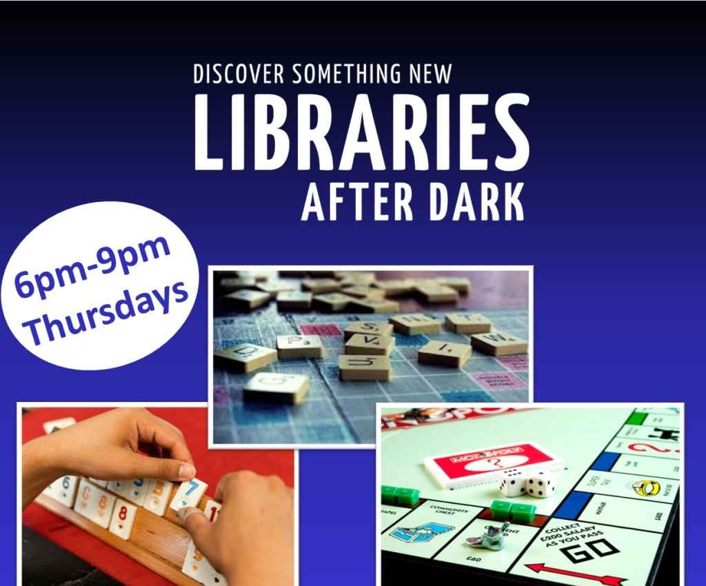 Cover image for event - Libraries After Dark Board Game Fun at Shepparton Library