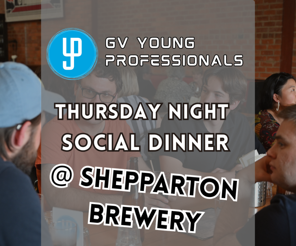 Cover image for event - May GVYP Social Dinner