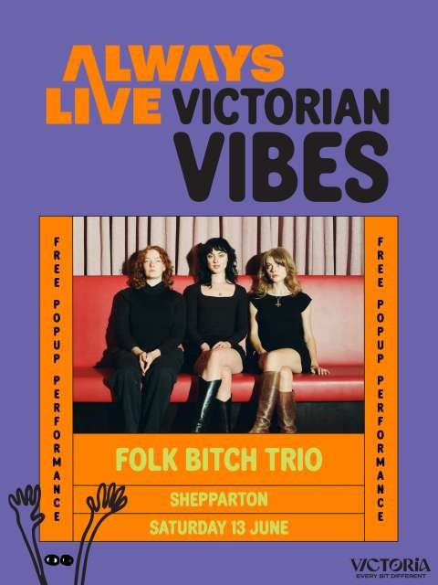 Always Live Shepparton Folk Bitch Trio