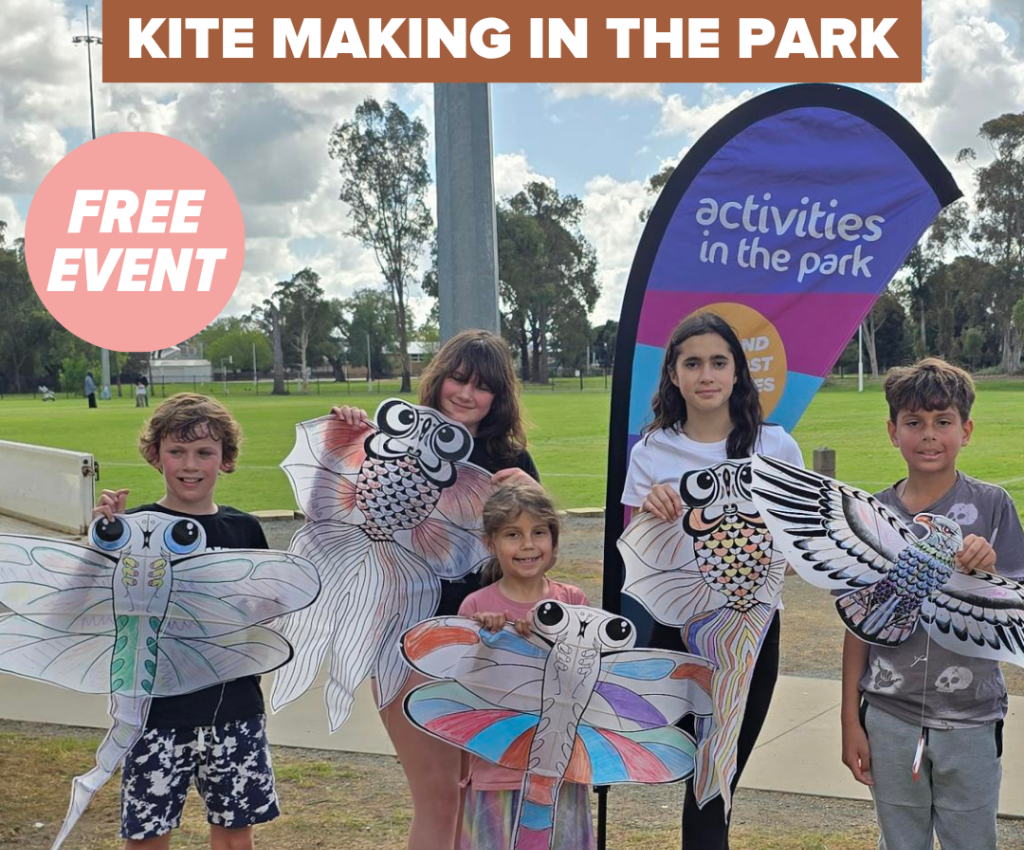 Cover image for event - Kite Making in the Park 